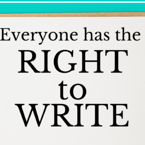Everyone Has the Right to Write-Recording